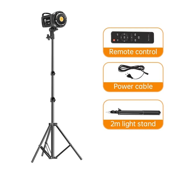 Fotografi LED Videolampa, Bi-färg 3200K-5600K, Justerbar Ljusstyrka,SH-TYD-100-1-3