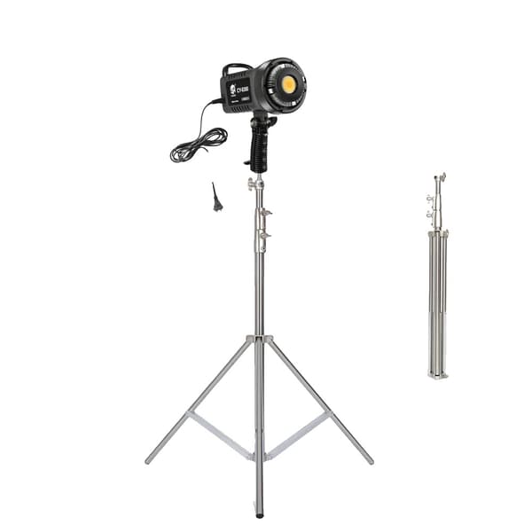 Fotografering LED Video Lys, Justerbar 1000-9000K Farvetemperatur, Høj CRI 95,Med 2.8m stativ