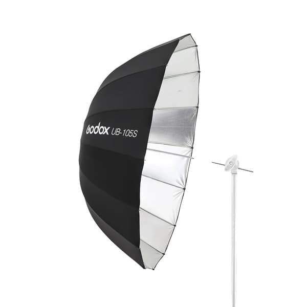 Fotografi Refleksparasol, 105 cm Diameter, Diffuser Cover Inkluderet,Sæt 1