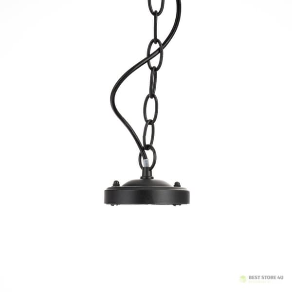 Havependellampe med kæde V-TAC lampe mat sort VT-752