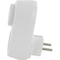 Miniatyrbillede 2 af 6: Lysdæmperfatning - CHACON - 54041 - Hvid - 200W - Kompatibel med LED- og glødepærer
