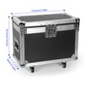 Miniatyrbillede 4 af 4: Heavy-Duty Gator Case, Indbyggede Hjul, Rummelig Opbevaring, Nem Adgang Design