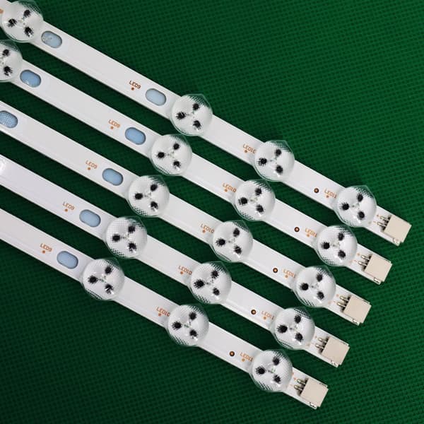 LED Baggrundsbelysningsstrimmel, 11 LED'er pr. strimmel, høj lysstyrke 700 nits, 575 mm størrelse