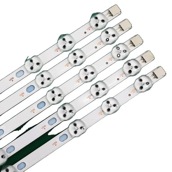 LED Baggrundsbelysningsstrimmel, 11 LED'er pr. strimmel, høj lysstyrke 700 nits, 575 mm størrelse