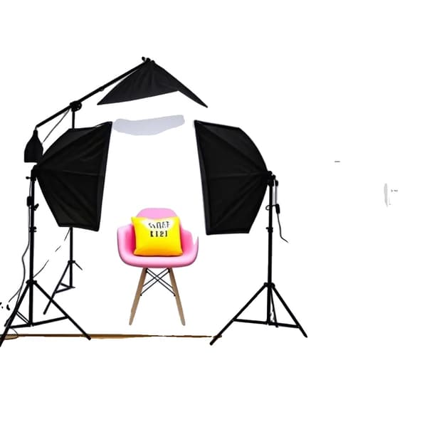 Fotografi Belysningskit, 40W og 135W Muligheder, 50x70CM Softbox,3PCS 40W