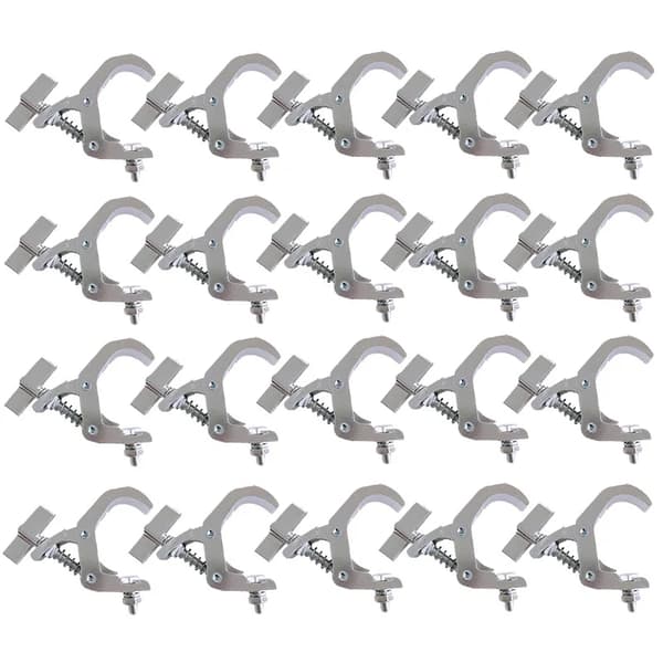 Stage Light Hooks, Holdbart Aluminium, CE Certificeret,Sølv