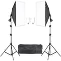 Miniatyrbillede 1 af 2: Studio Kit, Softbox Belysning, Justerbart Stativ,20W Hvid