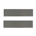 Miniatyrbillede 1 af 2: LED Matrix Panel, Fleksibelt Design, Individuelt Adresserbar, 2PCS 8X32