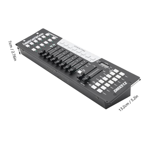 192CH DMX512 Ljuskontroll, Automatisk Drift, Hög Stabilitet,VIT