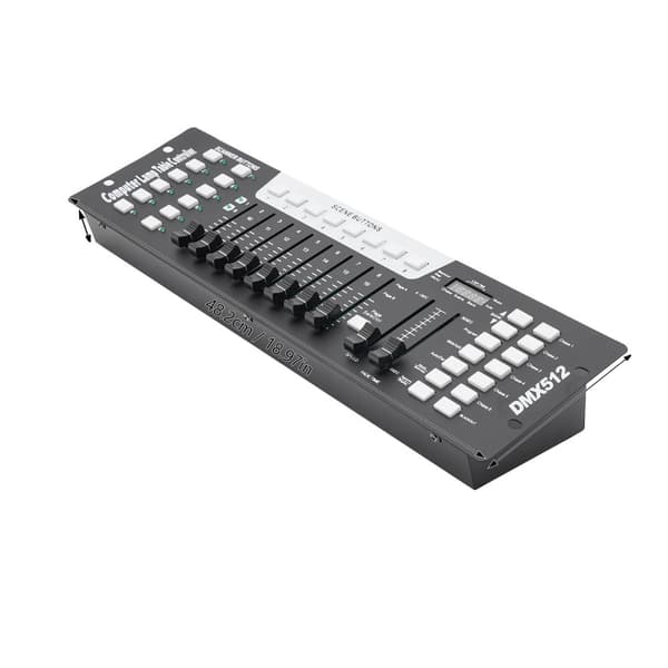192CH DMX512 Ljuskontroll, Automatisk Drift, Hög Stabilitet,VIT