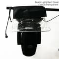 Miniatyrbillede 2 af 2: LED Moving Head Lys, Vandtæt Regndække, Udendørs Scenebelysning, Beam Cover Crystal