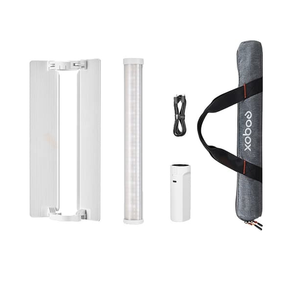 LED-valaisin, säädettävä värintemperatuuri 2500K-8500K, korkea CRI 95,LC500R mini valkoinen