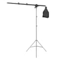 Miniatyrbillede 2 af 2: Foto Studio Kit, Lysstativ Stabilitet, Baggrundsstøtte, Cantilever Tripod