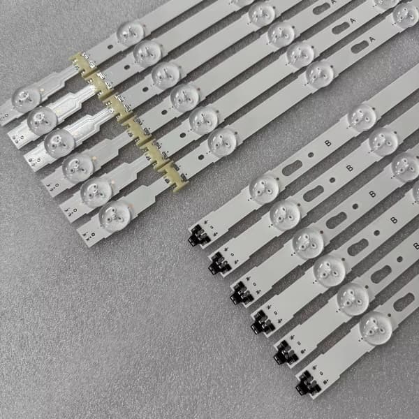 LED Baggrundsbelysningsstrimmel, Dæmpbar, Aluminiumskonstruktion