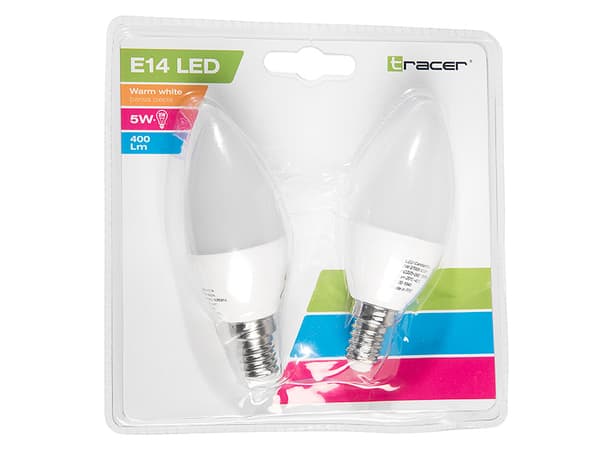 Żarówka LED E14 5W ciepła jasna 3000K