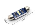 Miniatyrbild 4 av 7: Canbus C5W 41mm 42mm spollampa  Led 3030SMD 6000K 2-pack festoon