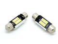 Miniatyrbild 4 av 5: 24 volt C5W 36mm spollampa Led 6000K 2-pack 24v festoon