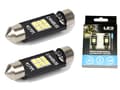 Miniatyrbild 1 av 8: Canbus C5W 41mm 42mm spollampa Led 3020SMD 6000K 2-pack festoon