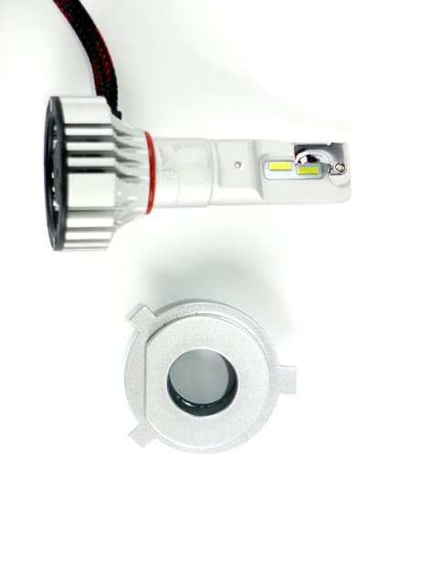 H4 led 3600 lumen F2 36w halvljus / helljus 6000k 1-pack