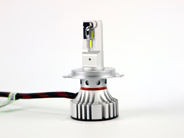H4 led 3600 lumen F2 36w halvljus / helljus 6000k 1-pack