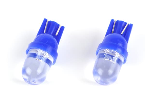 T10 w5w Led med 1st Flux-led 12000k chip 12v DC  2-pack