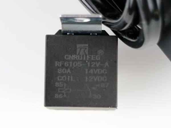 Kabelsats 80A reläkabel strömkabel arbetsljus ledramp 2x DT
