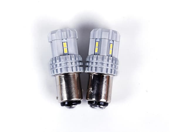 Bay15d  p21/5w 1157 Led med 12st 3020smd chip 6000K 2-pack