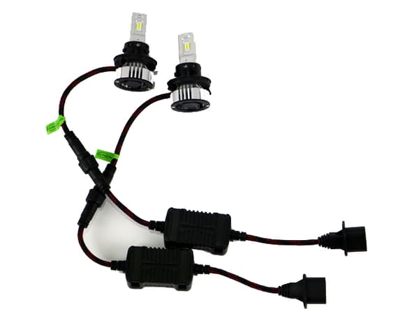 HB4 led kit 9000 lumen F2 72w halvljus / helljus 6000k 9006
