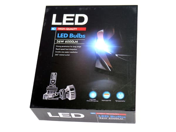 HB4 led kit 9000 lumen F2 72w halvljus / helljus 6000k 9006