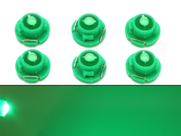 T4.7 T5 Neo Wedge 6-pack med led chip instrument belysning