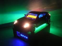 Led slinga 30cm med 15st chip 3528SMD ledstripe styling 2-pack