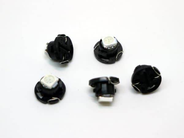 T4.7 T5 Neo Wedge 5-pack med led chip instrument belysning