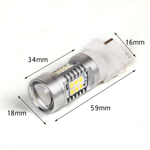 T25 p27w 3156 Canbus Led lampa 21st 3535 chip 6000K 2-pack