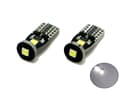 Miniatyrbild 1 av 4: T10 w5w 6000k Led lampor Canbus m. 3st 3030SMD chip 2-pack