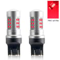Miniatyrbild 1 av 6: T20 7443 w21/5w Röd Led med 24st 3030smd  2-pack