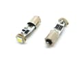 Miniatyrbild 6 av 6: BA9S Canbus 6000k Led 2-pack T4W xenonlook