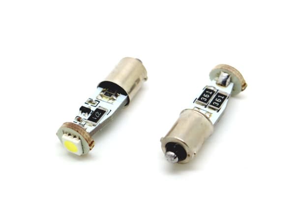 BA9S Canbus 6000k Led 2-pack T4W xenonlook