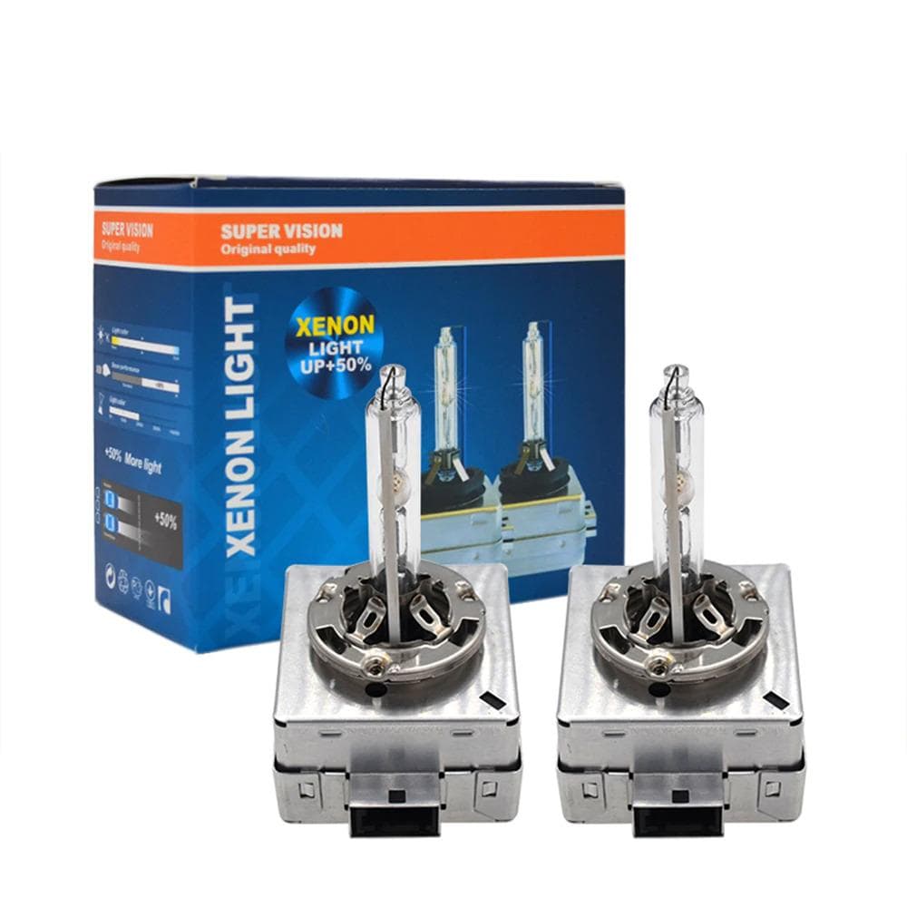 Xenonlampor, D1S D1C D1R 6000K, 2-Pack 50% Mer Syn