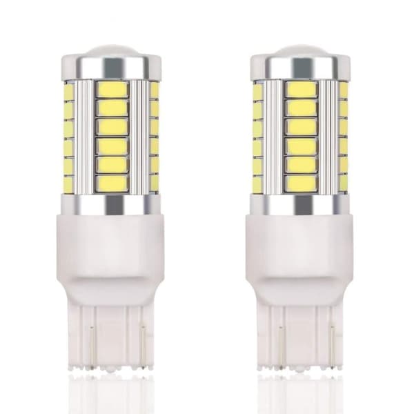 2x 7443 W21W T20 33st smd 5730 Vit