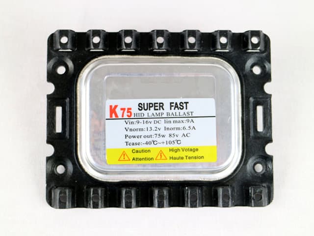 Super Fast 75w Xenon ballast AC slim Speed start HID drivdon