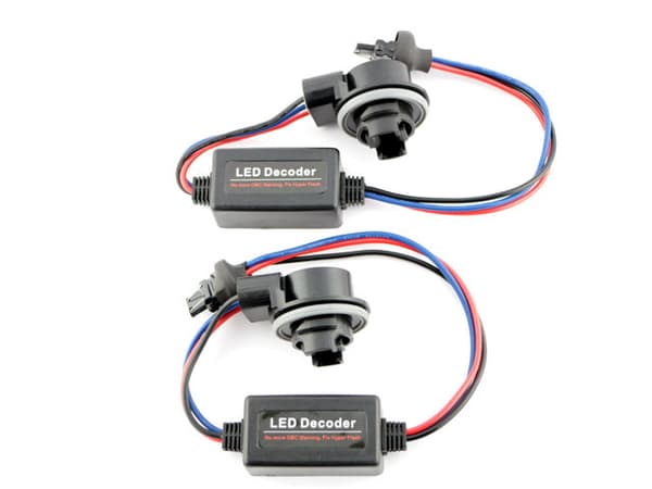 T25 p27/7w 3157 py27/7w motstånd för ledlampor canbus decoder