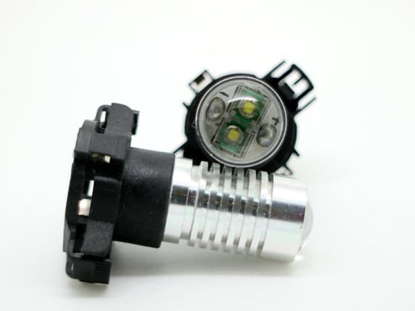 PY24W 6000k ledlampor m. 2st Cree 5w chip 2-pack