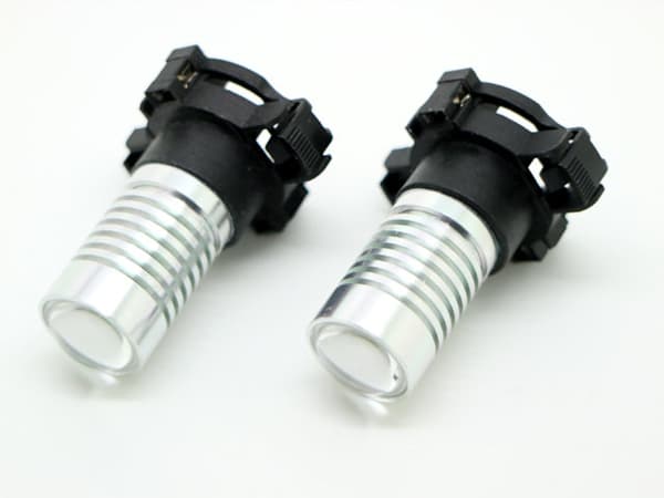 PY24W 6000k ledlampor m. 2st Cree 5w chip 2-pack