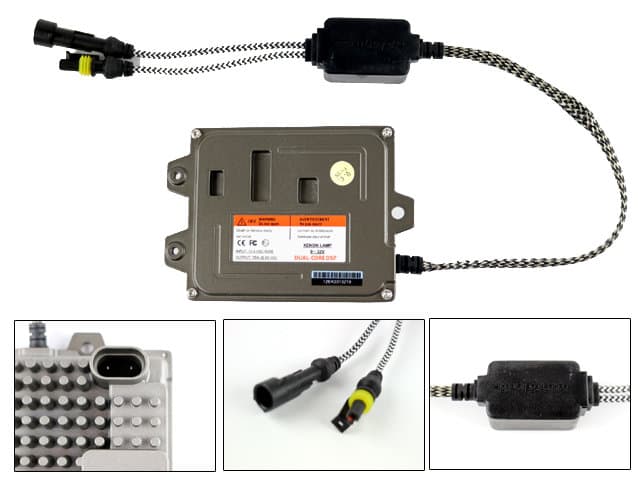 Xenon ballast 75w 12 - 24v AC digital Dual-Core drivdon HID