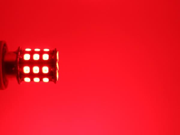 Ba15s Röd p21w 1156 Led med 33st 2835smd 2-pack bromsljus