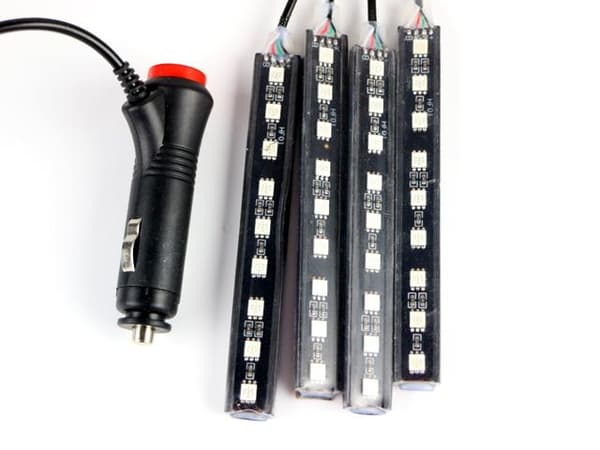 Led pimpkit med App-kontroll styling set med 4 ledstrips