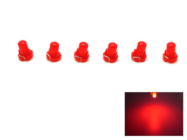 T3 Neo Wedge 6-pack led lampor instrument belysning .