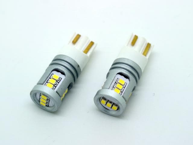 T10 w5w Canbus 6000k Led lampor m. 15st 2835SMD chip 2-pack