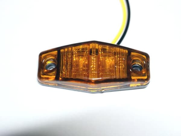 Markeringsljus position orange ledlampor  2-pack 12v 24v led