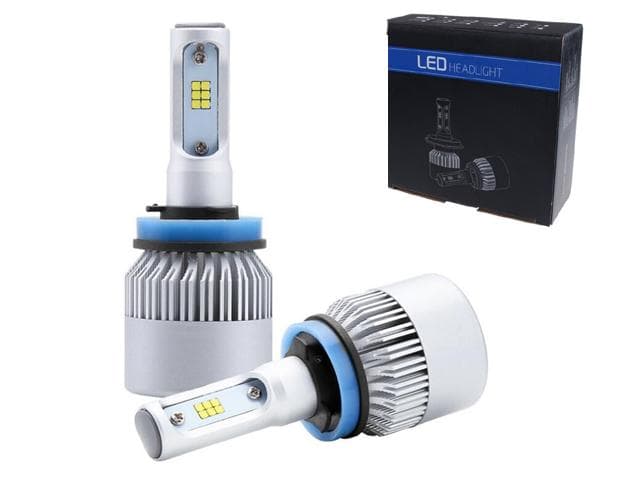 H8 H9 H11 Led halvljus helljus 8000 lumen 36w CSP chip 6000k S2